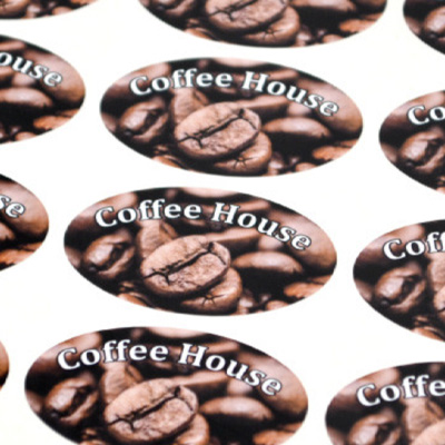 Gloss White Removable Adhesive Vinyl Stickers